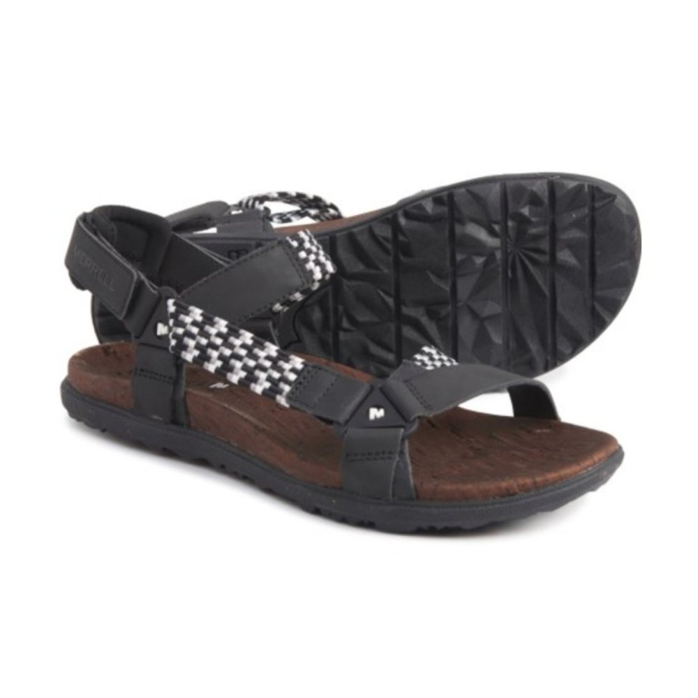 NWT, Merrell Around Town Sunvue Woven Sandals - 6